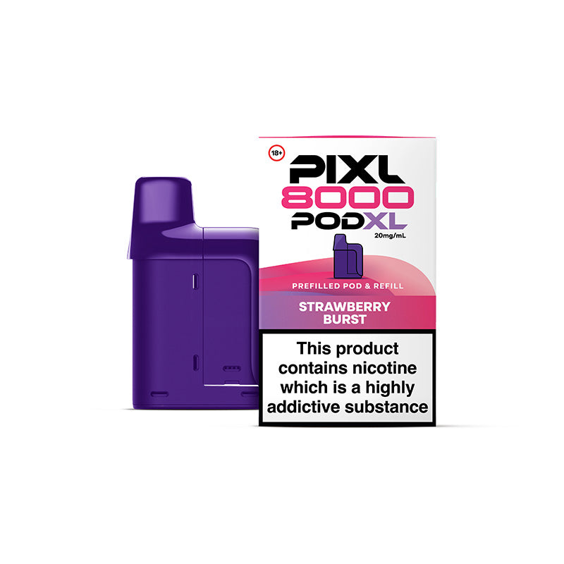 PIXL 8000 Strawberry Burst Prefilled Pod