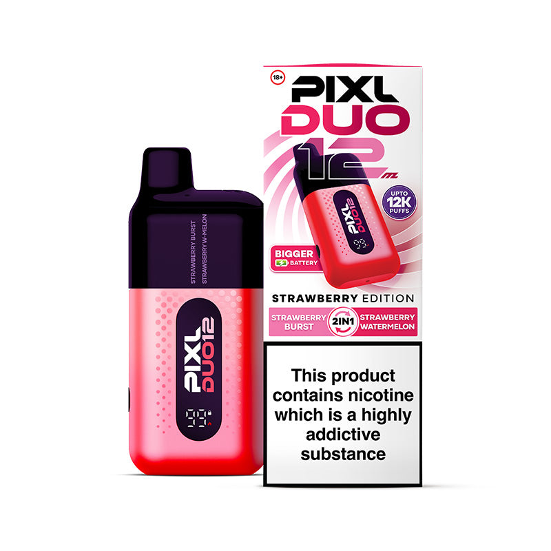 PIXL Duo 12 Strawberry Edition Prefilled Pod Kit