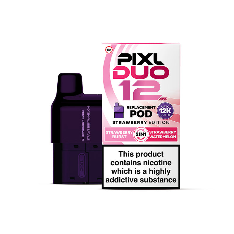 PIXL Duo 12 Strawberry Edition Prefilled Pod